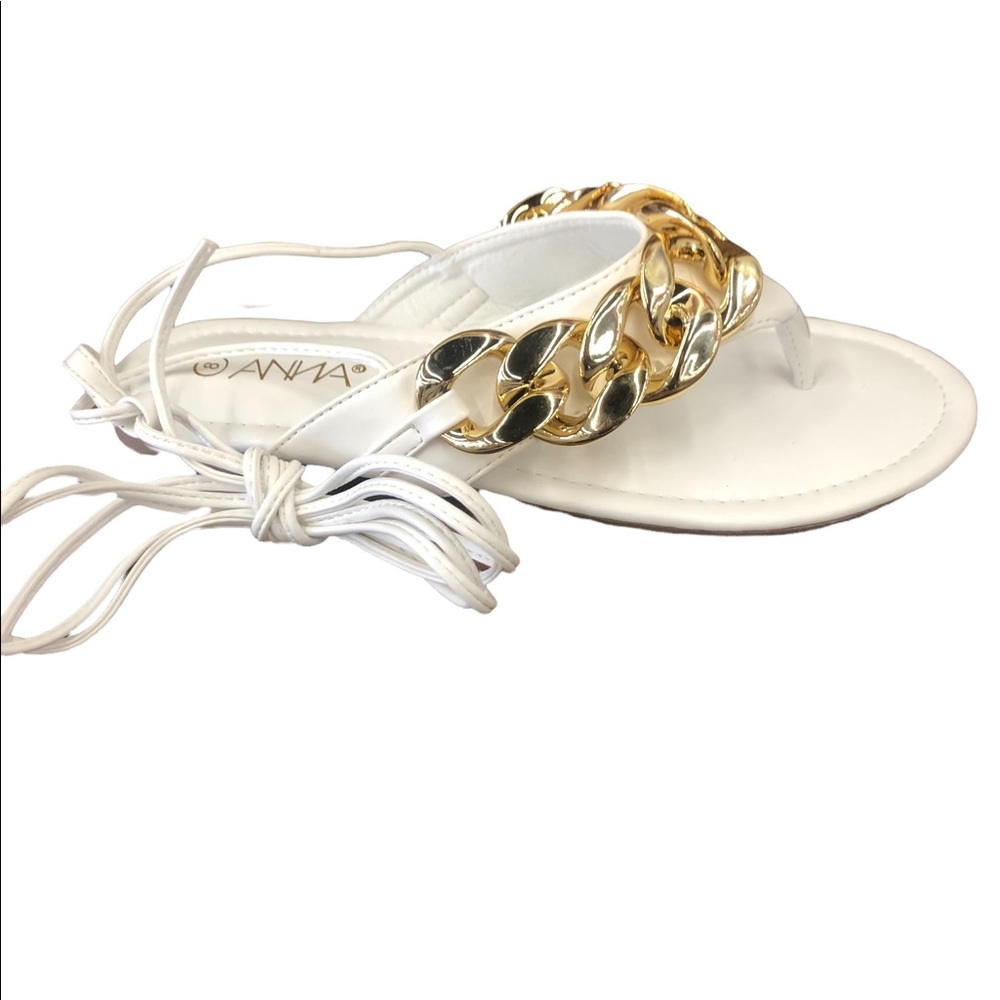 Off white sandals